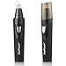 KooPower EB-1353 Nose Hair Trimmer [Wet/Dry] - Ear and Facial Clipper for Men and Women (Black)