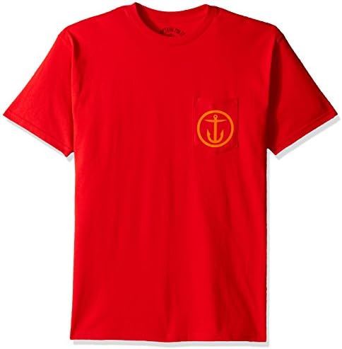 Captain Fin Co. Men's New Wave Ii Standard Tee, Red, 2XL