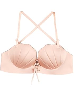 Amlaiworld Verlockend Muschelform Niedlich Bra damen elegant push up BH Schöne band Unterwäsche für Mädchen