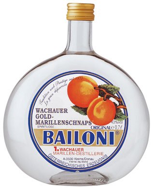 Preisvergleich Produktbild Bailoni Wachauer Gold Marillenschnaps, 40 % Vol.Alk. - 0.7L