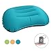 Produktbild Canway Aufblasbares Kissen leichtes Luftkissen selbstaufblasbares Kissen kompaktes Camping Kissen bequemes Nackenkissen Reisekissen Sitzkissen für Camping, Strand, Urlaubsreise,Outdoor oder Garten (Blau)