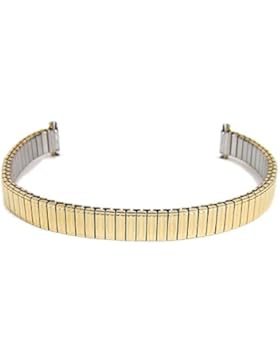 Eulit Flexband Zugband Ersatzband Edelstahl IP Gelbgold 8mm - 10mm 71-2114