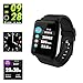 Price comparison product image Smart Watch,Fitness Tracker Waterproof IP67 Heart Rate Monitor Blood Pressure Measurement Sleep Monitoring Pedometer Calorie Information Push Reminder, for Android IOS (Black)