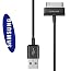 Produktbild Samsung USB-Kabel, Daten- und Ladekabel für Samsung Galaxy Tablet 2 schwarz