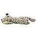 Bigood Plush Doll Zipper Pen Pouch Pencil Case Cosmetic Makeup Bag Pocket Spotted leopards