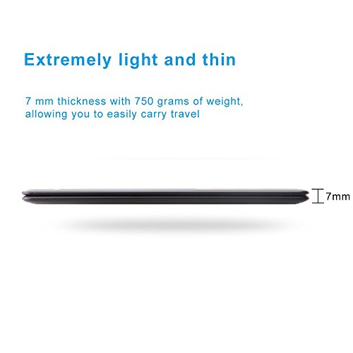 0 8 kg ultra thin lightweight 11 6 inch ultra-thin notebook computer Intel quad-core processor quiet CPU 6000 mAh Built-in wireless LAN with battery  