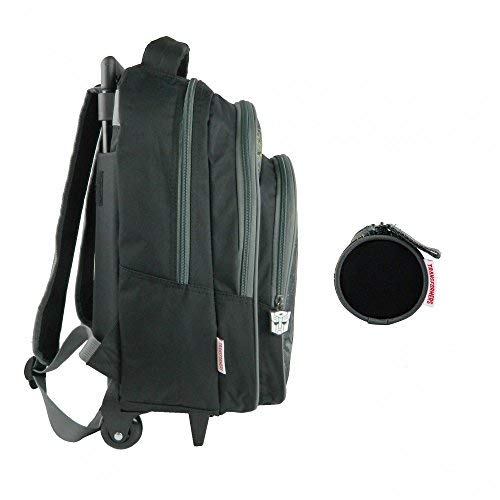 SAC A DOS A ROULETTES + TROUSSES NOIR-TRANSFORMERS HASBRO