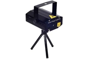 London Express Disco Party Lights, Sound Activated Light DJ Stage Lights Effects Strobe Projector for Club Kids Party Wedding Bar Festival Home Birthday Parties Christmas (Black)