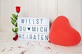 A Little Lovely Company - Lightbox - Leuchtkasten A4: Black