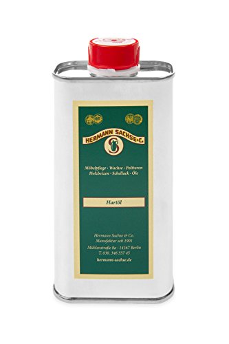 Holzöl Hartöl farblos für innen 250ml Pflegeöl für Möbel Tisch Arbeitsplattenöl Eiche Wildeiche Kernbuche Buche Nussbaum Kiefer Leinöl-Holzschutz zum Holz Ölen