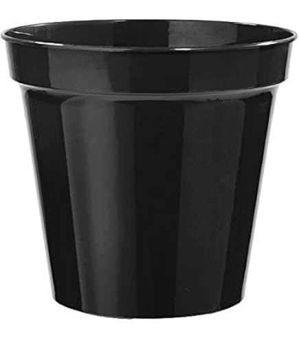 Soucoupe Pour Pot De Fleurs Stewart 30,5 Cm – Noir, Plastique Robuste, Intérieur & Extérieur, Drainage Et Rétention D’Eau