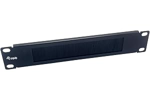 Equip kabelgenomföring borstplatta, 25,4 cm (10 tum), 1 HE