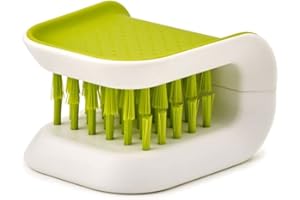 Joseph Joseph BladeBrush Messer- und Besteckreiniger, Bürste zur sicheren Reinigung von Klingen, - Grün