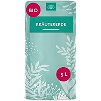 Jasker's Bio Kräutererde 5 L | mit Start-Düngung und Wurzelaktivator (Kräutererde Bio, 5 L)