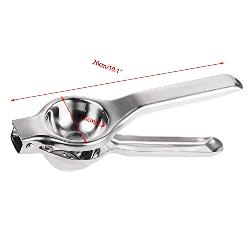 Gearmax® Haushaltsgeräte Limettenpresse aus Edelstahl Orangenpresse Saftpressen Zitruspresse Zitronenpresse manuell - 3