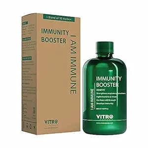 Vitro immunity booster Juice | No added sugar | Giloy Tulsi+ Juice | immune care juice | I AM IMMUNE, 500ml | Natural Immune Booster Formula