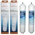 Microfilter Refrigerator Water Filter, DA2010CB, Compatible with Samsung, LG, GE, Whirlpool, NSF Certified, 2PACK