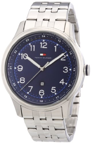 Tommy Hilfiger Herren-Armbanduhr City Classic XL Analog Edelstahl 1710308 Tommy Hilfiger Herren-Armbanduhr City Classic XL Analog Edelstahl 1710308