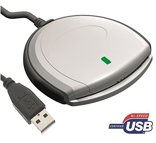 SCR 3310 v2.0 - SCM USB SmartCard Leser (auch für 1,8V) - ideal für OnlineBanking / sicherer Zugang zu Netzwerken und PCs / Sozialversicherungs- und Treueprogramme
