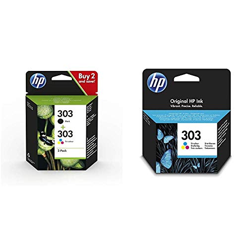 hp ink 303 black and tri colour