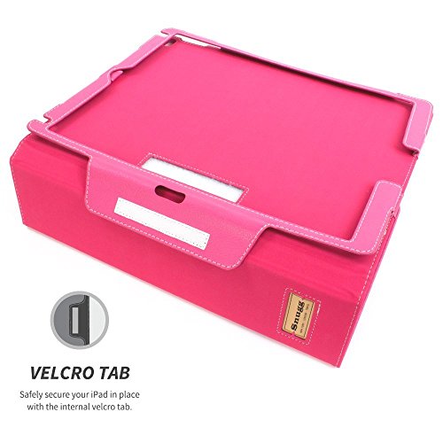 iPad Pro 12.9 (2017) Hülle Pink, Snugg Leder iPad Pro 12.9 (2017) Schutz Klapphülle Case Cover [Lebenslange Garantie] mit Ständer für Apple iPad Pro 12.9 (2017) - 8