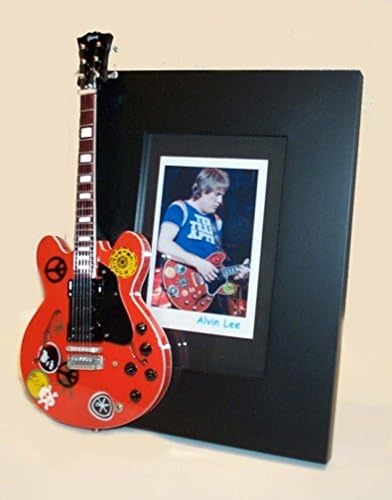 ALVIN LEE Miniature Guitar Picture Frame Ten Year After