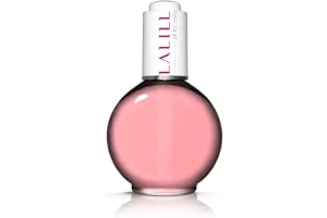 LALILL Nagelnagelnagelnagelnagelolja 75 ml – nagelbandsolja blomelixir – nagelvårdsolja med mandelolja och persikofröolja – v