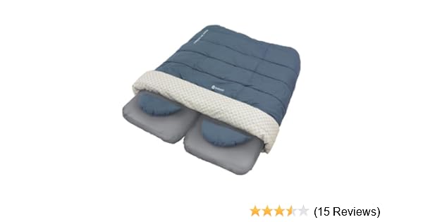 outwell caress double air bed