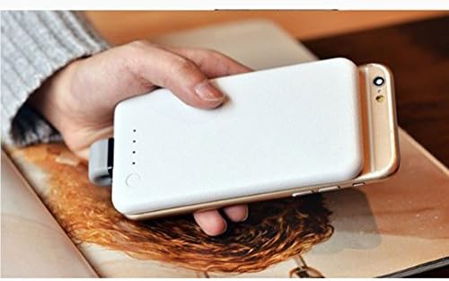 ZHRUYY Apple Iphone6s/7/8Plus/X Dedicated, Wireless Clip Power Bank, Mobile Power, Apple Mfi Certification, Suction Cup Design, 4000Mah, Apple Original Chip,White