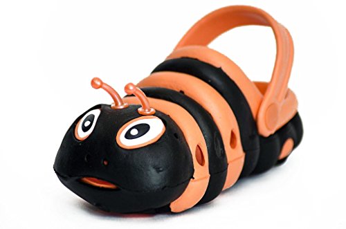 JeGes Caterpillar Kids Clogs - Summer Sandals for Beach, Pool, Garden or Home - UK Size 2-11 or EU Size 18-29