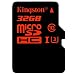 Produktbild Kingston SDCA3/32GB microSDHC/SDXC 32GB Speicherkarte mit Adapter (UHS-I U3, 90R/80W)