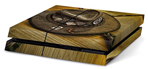 Preisvergleich Produktbild Lederhut Hochwertiger Sony PS4 Playstation-Aufkleber / Sticker aus Vinyl