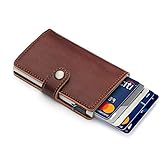 Das Kartenetui mit dickwandige Aluminium schirmt die Karten bestens ab und schützt somit vor Datenklau.