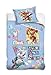 Produktbild Familando PAW Patrol Baby-Bettwäsche Set, Wendemotiv, Bett-bezug 100 x 135 cm, Kopfkissen-bezug 40 x 60 cm, Baumwolle/Renforcé Love