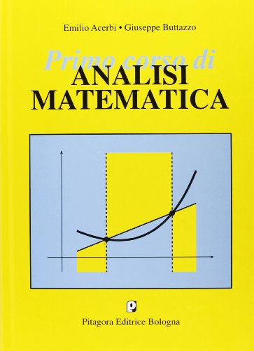 Primo corso di analisi matematica