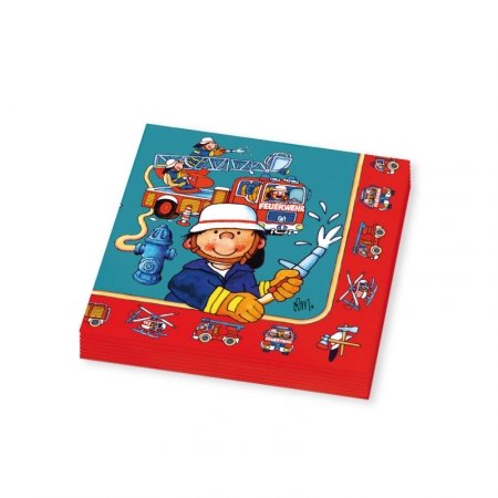 Basic-Partyset Feuerwehr für 12 Kinder - 6