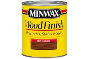 Minwax 22150 1/2 Pinta Roble Rojo Madera Acabado Interior Madera Mancha