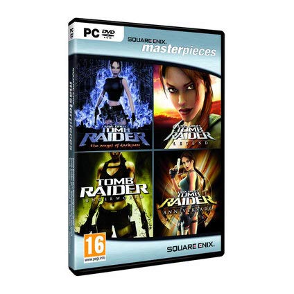 Preisvergleich Produktbild PC-DVD Tomb Raider Quadroligy - Angel of Darkness - Legend - Anniversary - Underworld