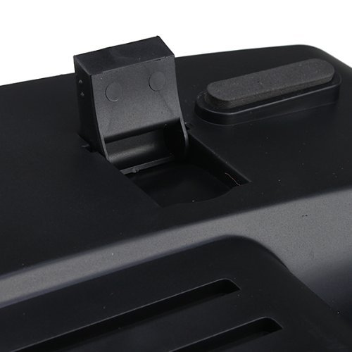 LS Premium Notebook Kühler LS-T5 | Laptop Cooling Pad Ständer| 5x Lüfter / Fan | mit 2 x USB HUB und blaue LED | 10″-17″ Zoll - 9