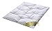 ARO Artländer Snowgoos 4700330 Children's Checked Duvet New Siberian Snow Goose Down 100% Down 100 x 135 cm Finest Batiste Washable at 60°C White