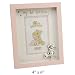 Button Corner MDF Photo Frame My 1st Birthday Pink 4"x6"