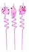 Produktbild PMS 3PCK Flamingo Drollig Crazy Trinkhalme. 2asst. 30 D/B