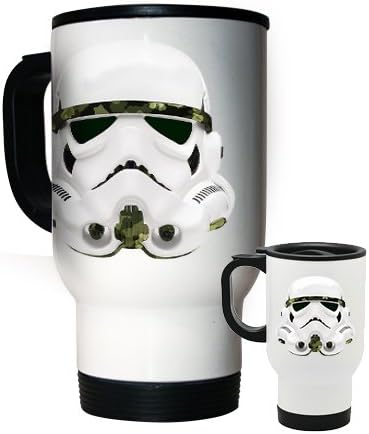 Storm Trooper Camo 14oz Steel Travel Mug - Star Wars - Coffee - Tea