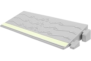 ‎BESTYASH BESTYASH Nonslip Ramp for Robot Vacuum Cleaner Solution for Door Thresholds and Indoor Robust Plastic Construction Versatile for Household Cleaning Easy Installation and Improved