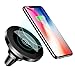 Price comparison product image Usams Wireless Car Charger Mount, Qi 10W Fast Wireless Charger Car Holder & 360°Rotating Magnetic Air Vent Car holders Cradles for iPhone X/8/8 Plus, Samsung Galaxy S9/S9 Plus/S8/S8 Plus and More
