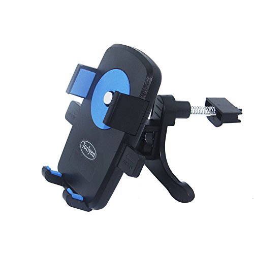 Supporto universale per cellulare da montare su bocchetta d'aria dell'auto, compatibili con bocchette orientate in verticale o orizzontale, per iPhone 7, 7 Plus, 6s, 6s Plus, 6, 6 Plus, 5S, Nexus 7, Huawei P9 e altri cellulari Android con display da 3,5