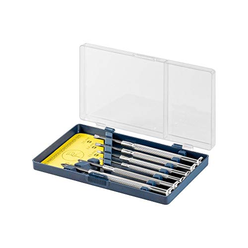 Preisvergleich Produktbild Fixpoint 77050 Feinmechaniker Schraubendrehersatz Satz, 6 teiliger