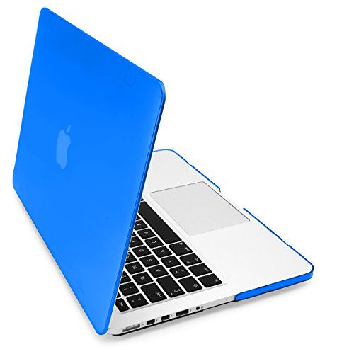 MyGadget MacBook Pro Retina 13 Zoll *Crystal* Case - Model Ende ´12 - Mitte ´16 (A1502 / A1425) Plastik Mac Hülle Schutzhülle Hartschale Cover (Blau)