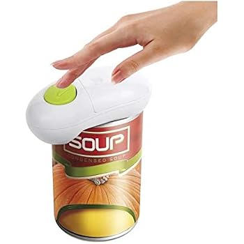 Ouvre-bocal électrique Automatique One Touch - Ouvre Les Bocaux En Une Pression, Sans Effort - Idéal Pour Arthrite Et Cuisine