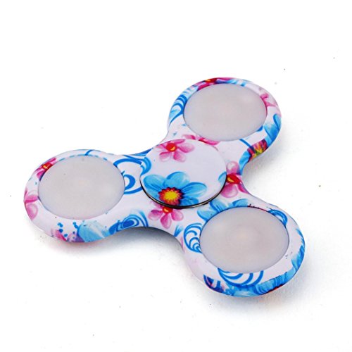 Bescita LED-Licht Fidget Hand Spinner-Finger-Spielzeug EDC Fokus Gyro-Geschenk - 3